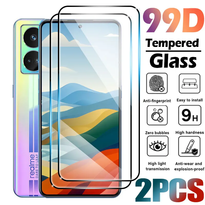 Realme C67 - 2 films de protection d'écran en