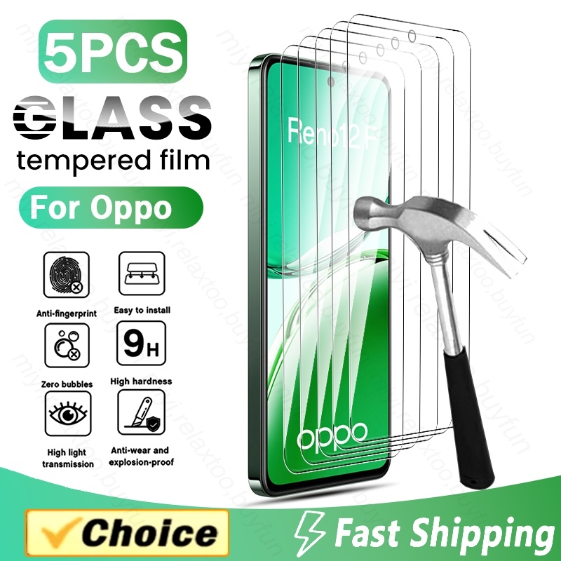 Oppo Reno 12 - Protecteur d'écran en verre pour Oppo