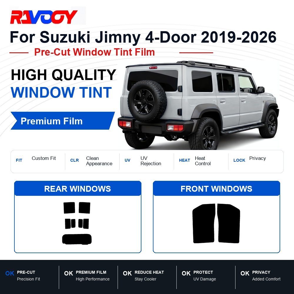 Privacy Screen Protector - Film teinté premium pré-découpé pour vitres