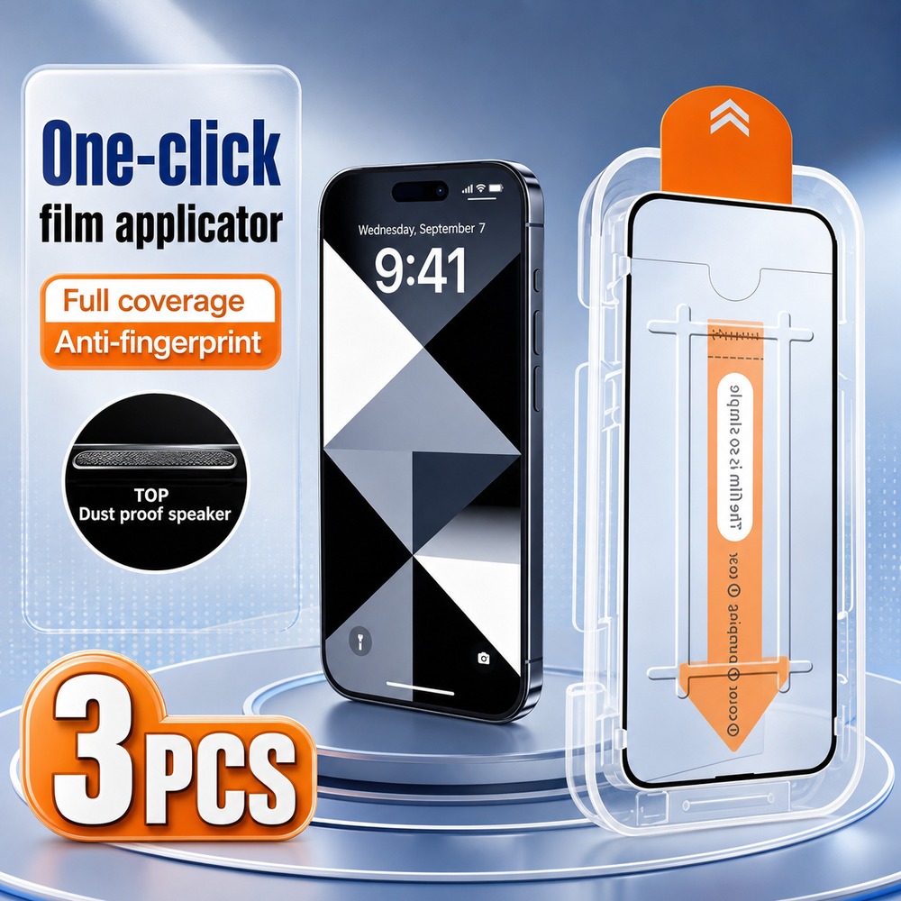 Realme C67 - Protecteur d'écran, 3 pièces, en verre