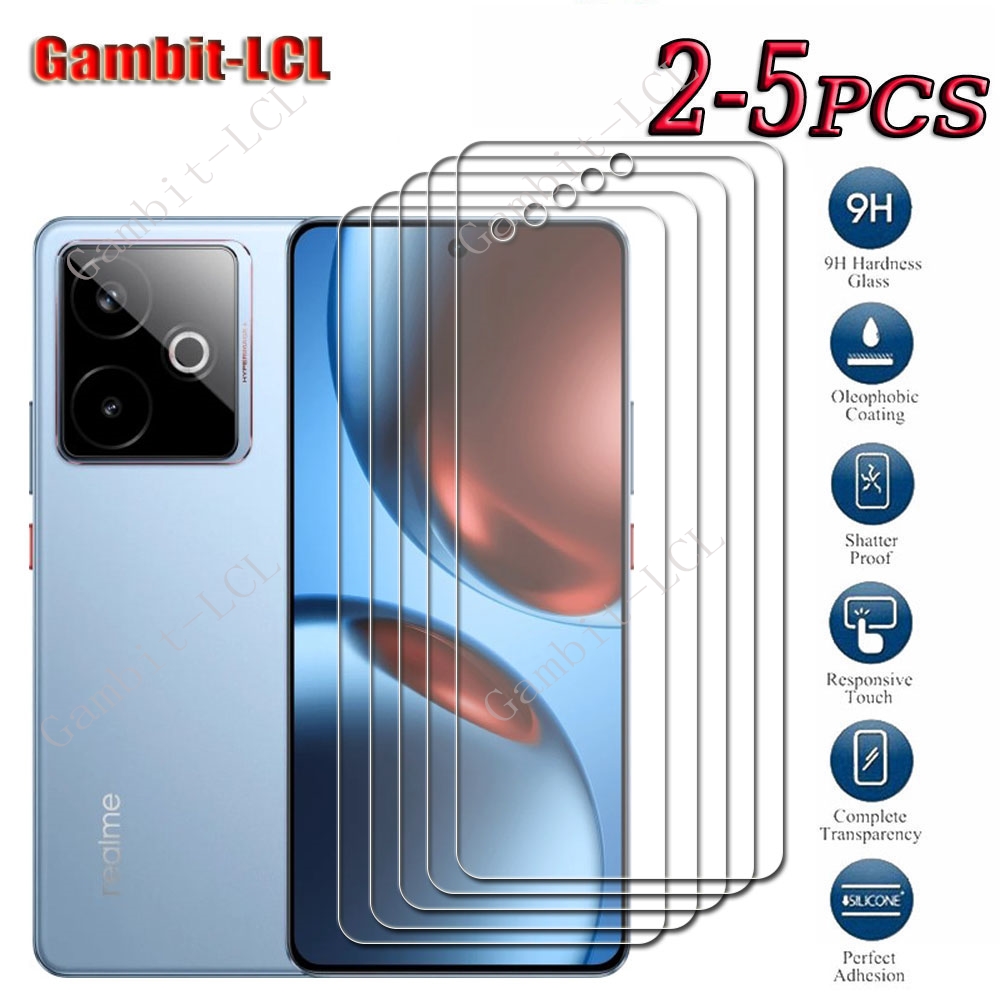 Realme Gt 6 - 2-5 pièces 9H HD verre trempé