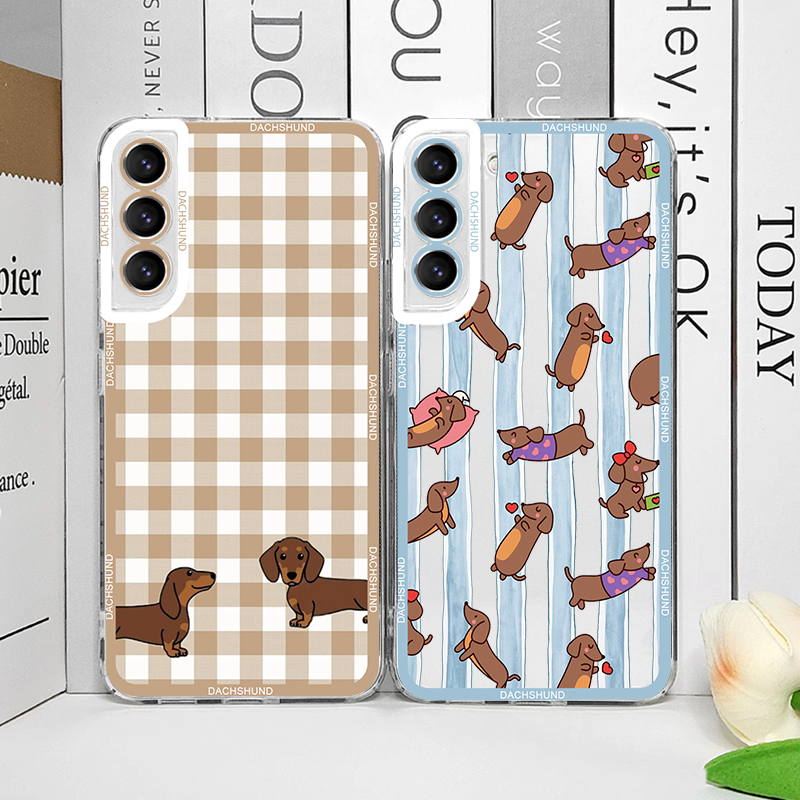 Samsung Galaxy S25 - Coque de téléphone mignonne motif chien