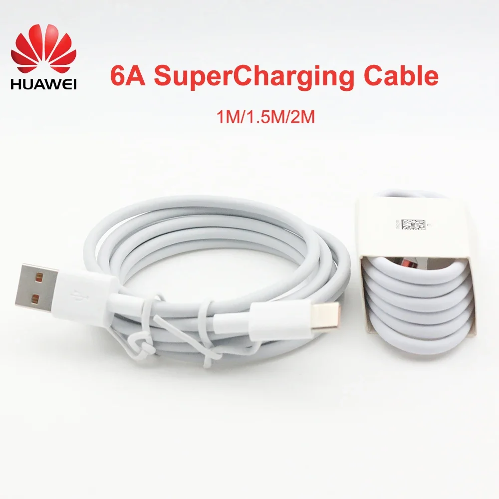 Huawei Mate 60 - Huawei-Chargeur d'origine avec câble USB Type-C,