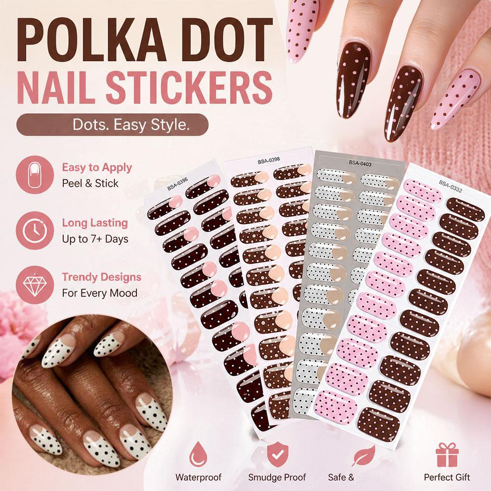 Full Cover Adhesive - Bandes de vernis à ongles en