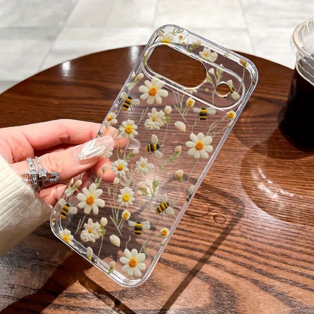 Google Pixel 9 Pro - Coque de téléphone transparente et souple