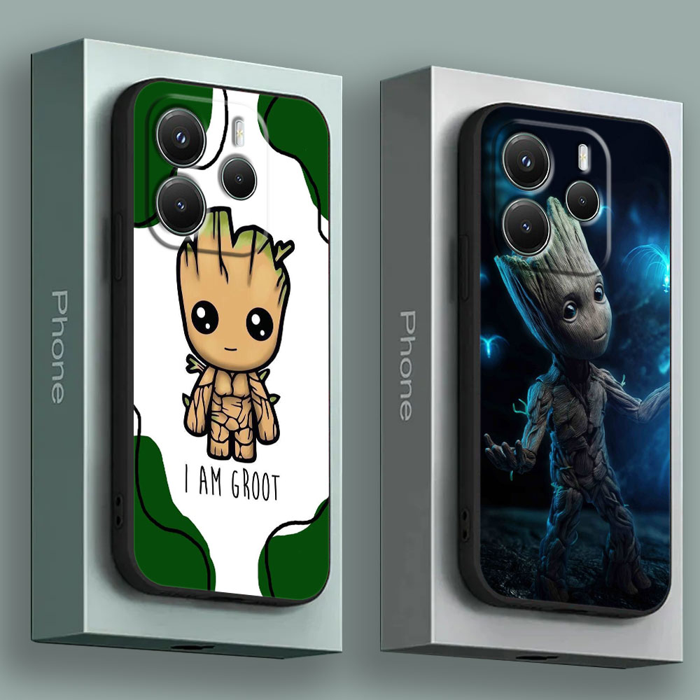 Xiaomi Redmi Note 13 - Coque de téléphone Baby Groot Marvel
