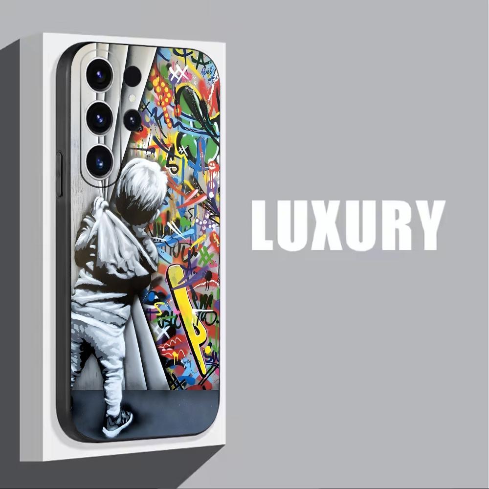 Banksy Graffiti Art coque de t - Samsung Galaxy S25 avis et prix