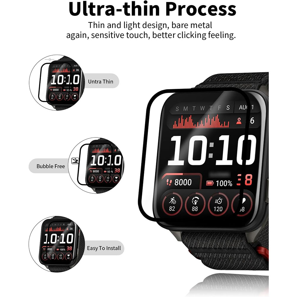 Film anti-rayures pour Garmin  - Curved Edge Screen avis et prix
