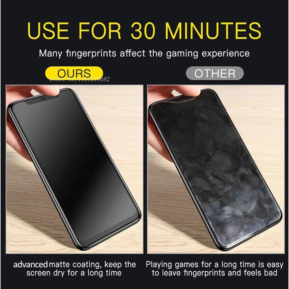 3 pièces verre trempé mat Real - Realme C67 avis et prix