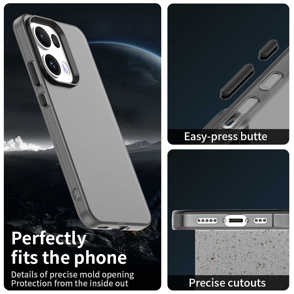 Étui translucide mat de couleu - Oppo Reno 12 avis et prix