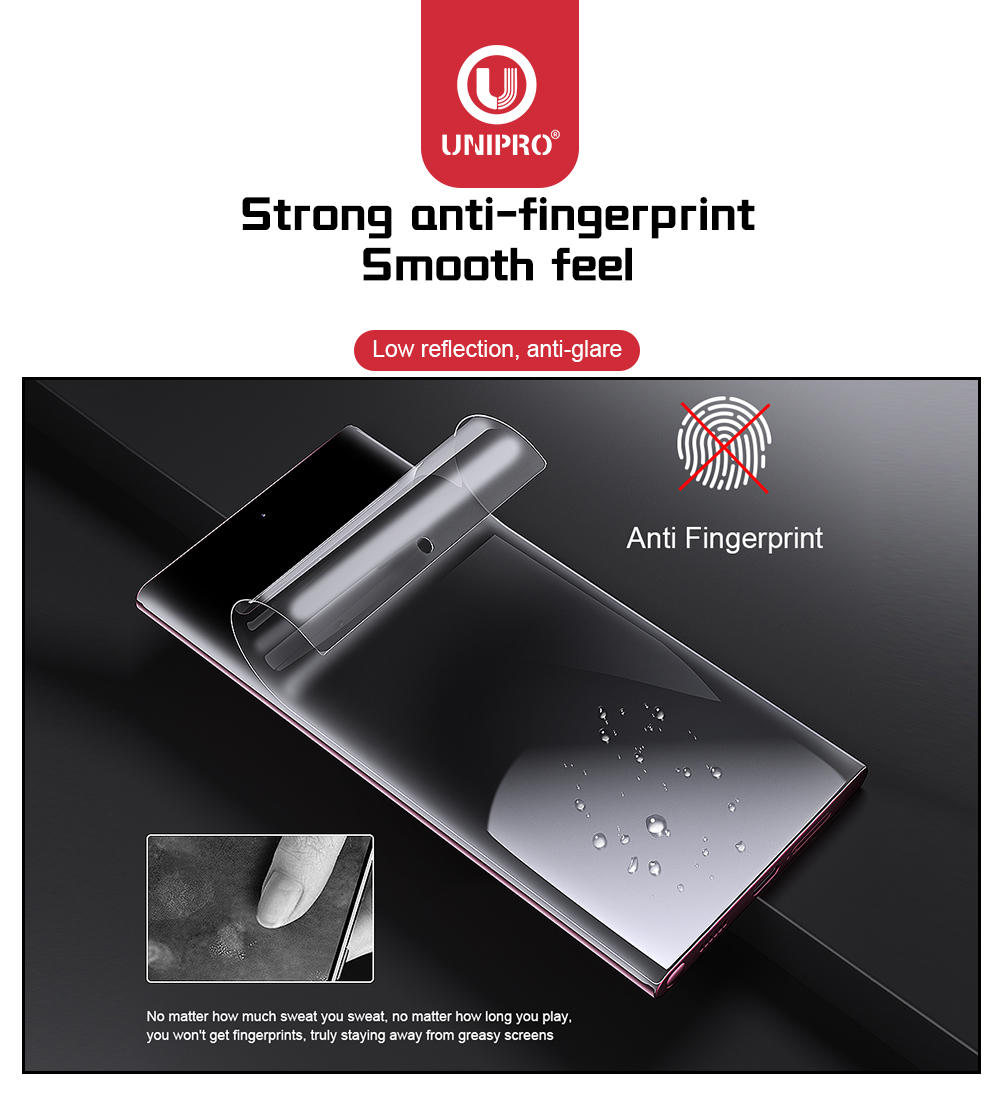 UNIPRO 25 50Pcs Film Hydrogel  - Flexible Tpu Film avis et prix