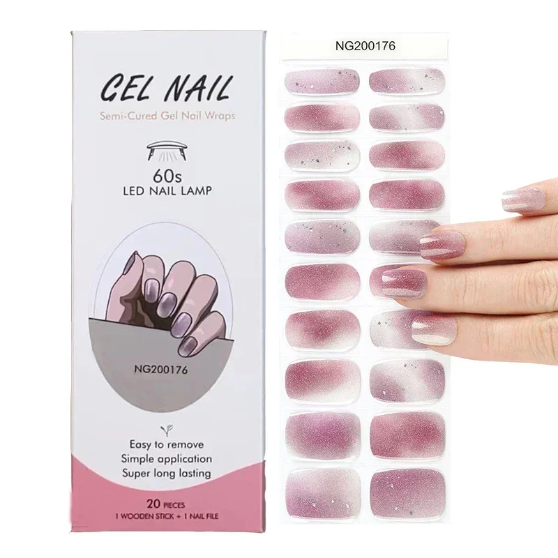 Bandes pour ongles en Gel semi - Full Cover Adhesive avis et prix