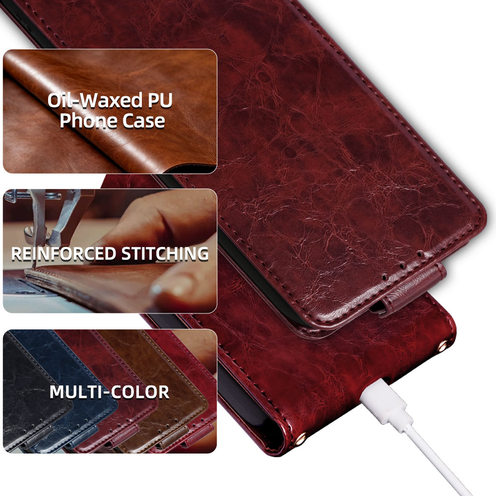 Étui en cuir Premium anti-rayu - Realme C67 avis et prix