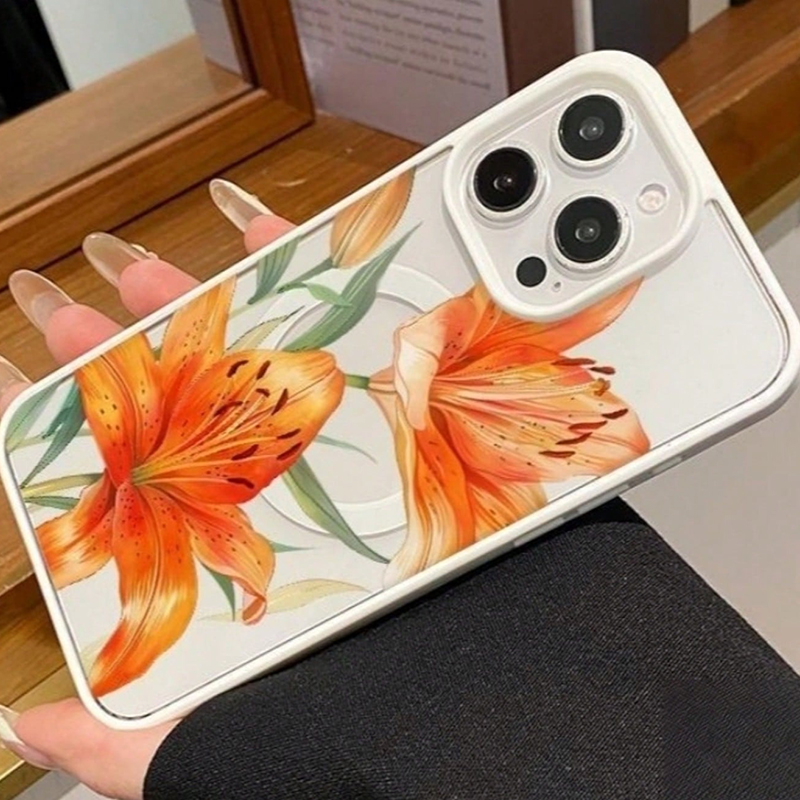 Coque magnétique à motif fleur - Apple Iphone 15 Pro Max avis et prix