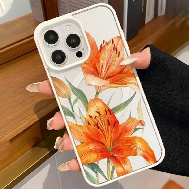 Coque magnétique à motif fleur - Apple Iphone 15 Pro Max avis et prix